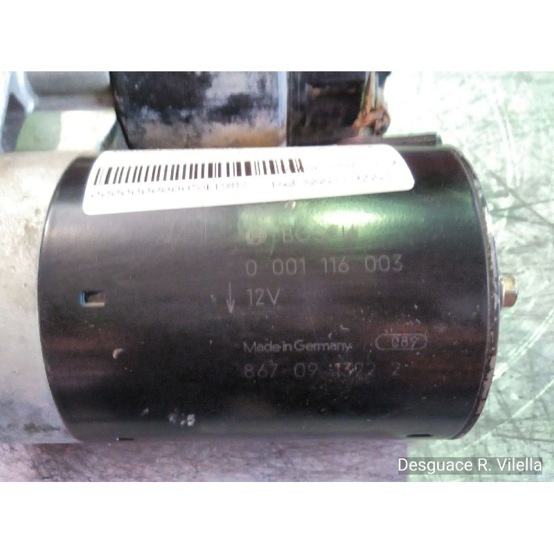 Recambio de motor arranque para peugeot 106 (s2) max | 02.96 - 12.04 max | 02.96 - 12.04 referencia OEM IAM 0001116003  