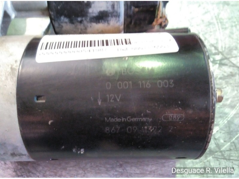 Recambio de motor arranque para peugeot 106 (s2) max | 02.96 - 12.04 max | 02.96 - 12.04 referencia OEM IAM 0001116003  