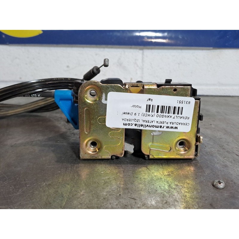 Recambio de cerradura puerta lateral izquierda para renault kangoo (f/kc0) 1.9 diesel | 0.97 - ... 1.9 diesel | 0.97 - ... refer