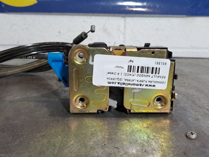 Recambio de cerradura puerta lateral izquierda para renault kangoo (f/kc0) 1.9 diesel | 0.97 - ... 1.9 diesel | 0.97 - ... refer
