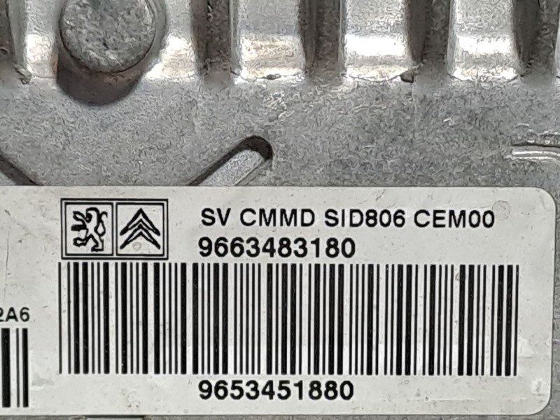 Recambio de centralita motor uce para citroen c2 referencia OEM IAM 5WS40285ET  