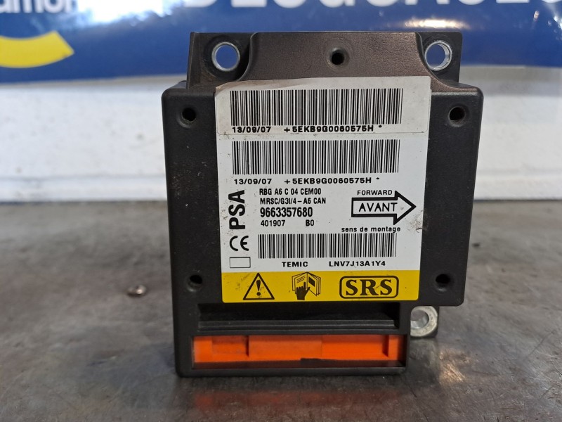 Recambio de centralita airbag para citroen c2 referencia OEM IAM 9663357680  