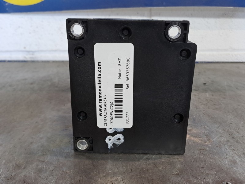 Recambio de centralita airbag para citroen c2 referencia OEM IAM 9663357680  