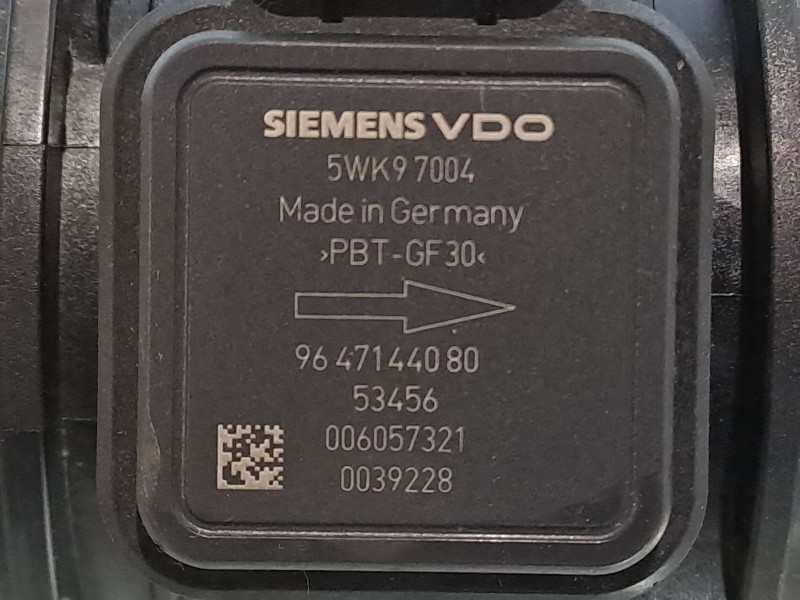 Recambio de caudalimetro para citroen c2 referencia OEM IAM 5WK97004 9647144080 