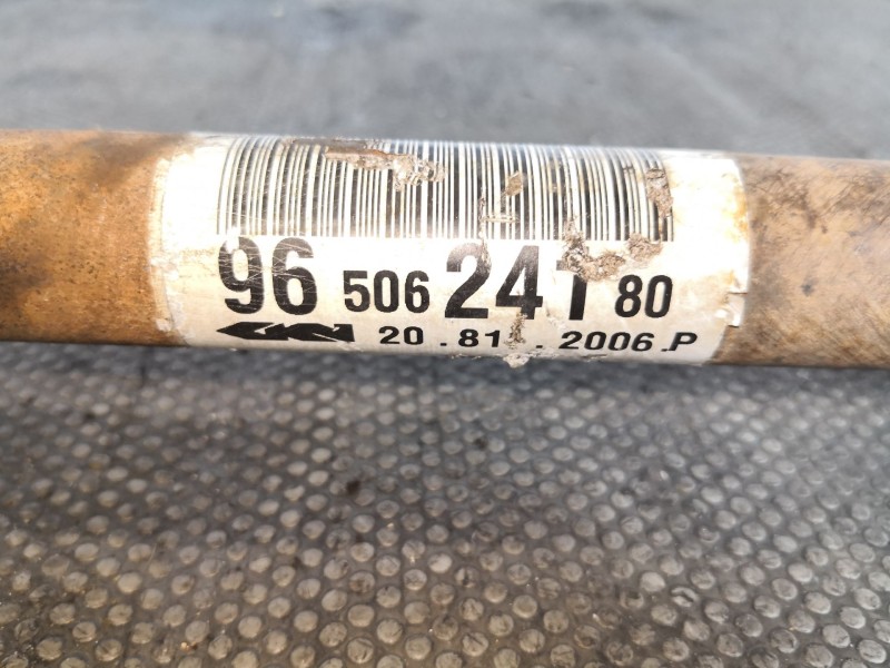 Recambio de transmision delantera derecha para citroen c2 referencia OEM IAM 9650624180  