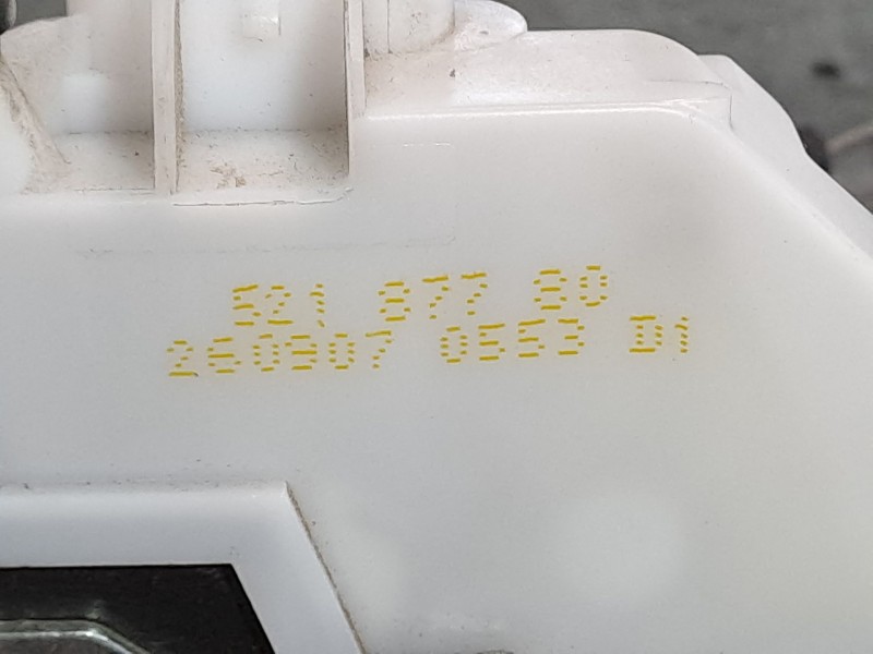 Recambio de cerradura puerta delantera derecha para citroen c2 referencia OEM IAM 52187780  
