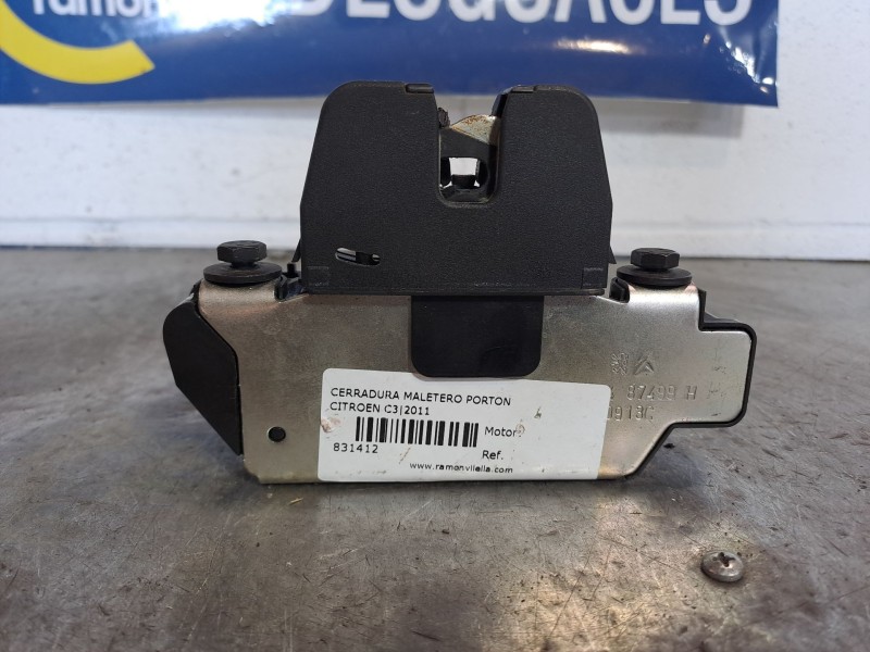 Recambio de cerradura maletero porton para citroen c3 attraction referencia OEM IAM 9684948680  