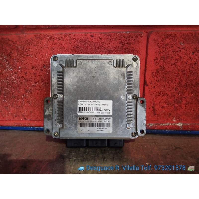 Recambio de centralita motor uce para renault laguna ii (bg0) authentique | 11.01 - 12.05 authentique | 11.01 - 12.05 referencia