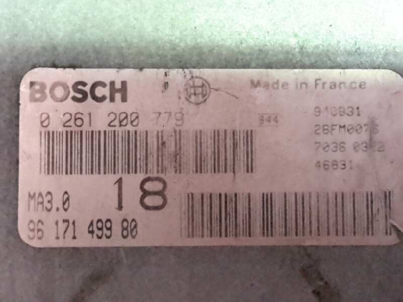 Recambio de centralita motor uce para citroen zx 1.4 / 1.4i reflex | 08.91 - 12.96 1.4 / 1.4i reflex | 08.91 - 12.96 referencia 