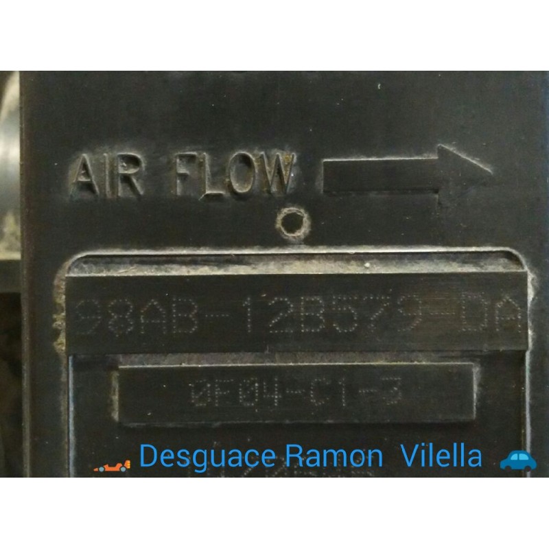 Recambio de caudalimetro para ford focus berlina (cak) ghia | 08.98 - 12.04 ghia | 08.98 - 12.04 referencia OEM IAM 98AB12B579DA