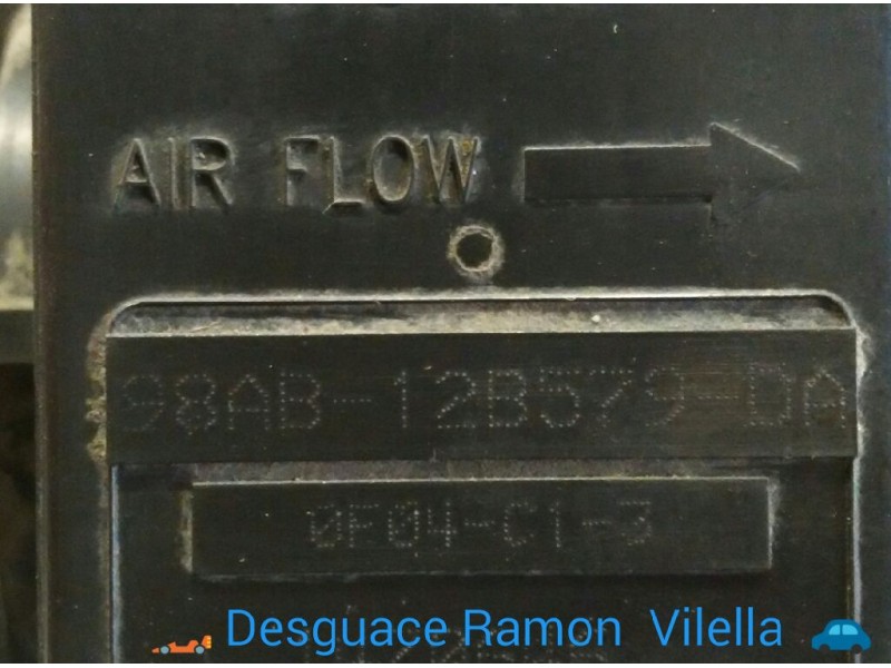 Recambio de caudalimetro para ford focus berlina (cak) ghia | 08.98 - 12.04 ghia | 08.98 - 12.04 referencia OEM IAM 98AB12B579DA