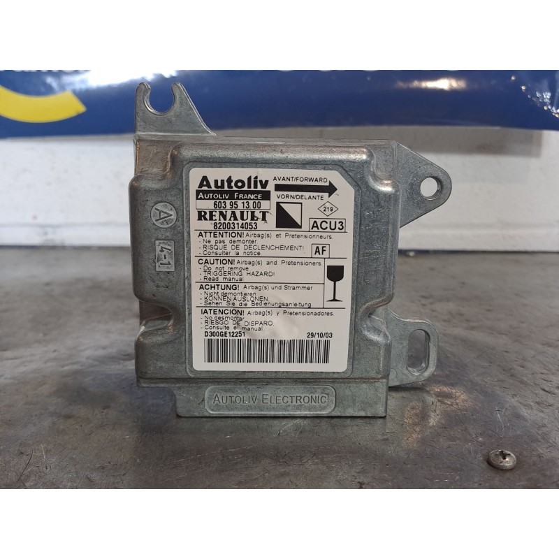 Recambio de centralita airbag para renault kangoo (f/kc0) 1.5 dci diesel | 0.03 - ... 1.5 dci diesel | 0.03 - ... referencia OEM