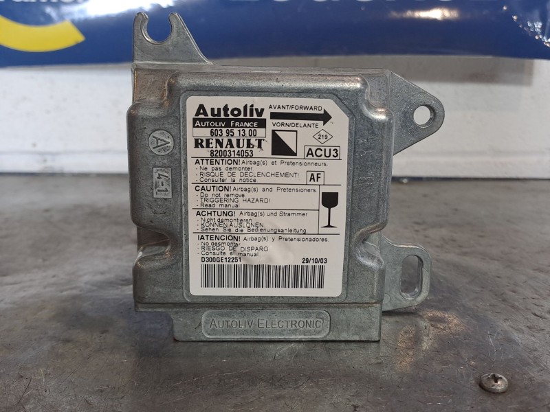 Recambio de centralita airbag para renault kangoo (f/kc0) 1.5 dci diesel | 0.03 - ... 1.5 dci diesel | 0.03 - ... referencia OEM