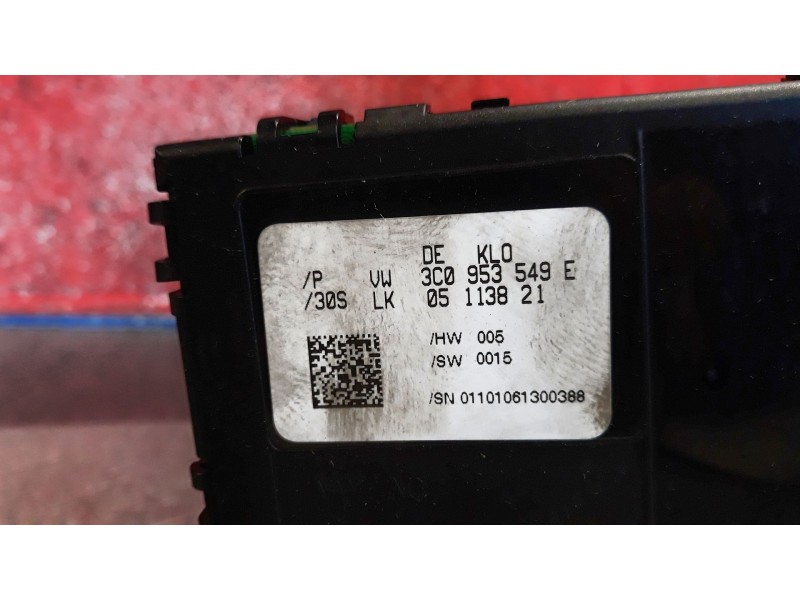 Recambio de centralita luces para volkswagen passat berlina (3c2) highline | 04.05 - 12.10 highline | 04.05 - 12.10 referencia O