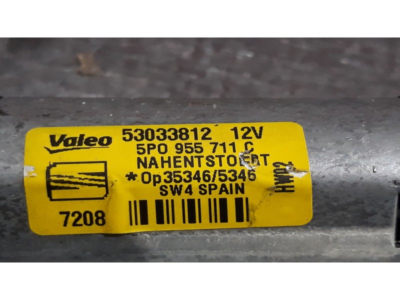 Recambio de motor limpia trasero para seat leon (1p1) reference referencia OEM IAM 5P0955711C   Recambio de motor limpia trasero para seat leon (1p1) reference referencia OEM IAM 5P0955711C