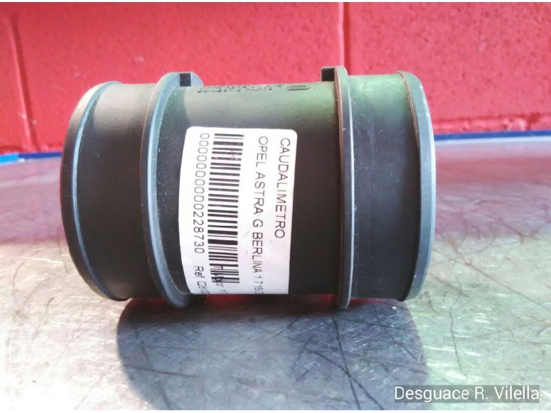 Recambio de caudalimetro para opel astra g berlina 1.7 16v dti cat (y 17 dt / lr6) | 0.98 - ... 1.7 16v dti cat (y 17 dt / lr6) 