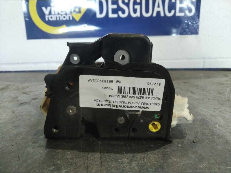 Recambio de cerradura puerta trasera izquierda para audi a4 berlina (8e) 2.0 16v tfsi referencia OEM IAM 8E1839015A  
