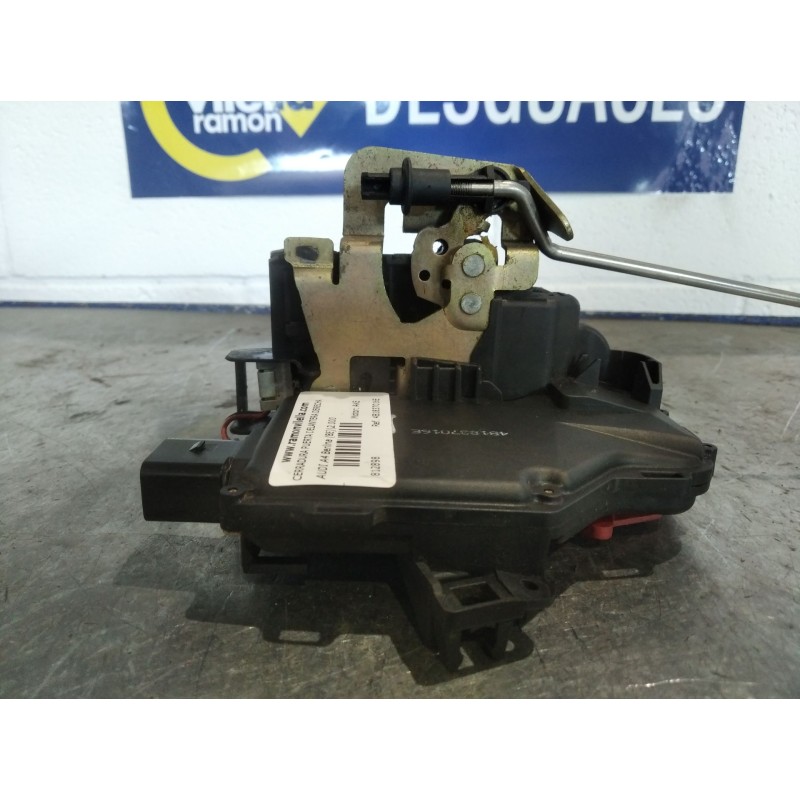 Recambio de cerradura puerta delantera derecha para audi a4 berlina (8e) 2.5 tdi quattro (132kw) referencia OEM IAM 4B1837016E  
