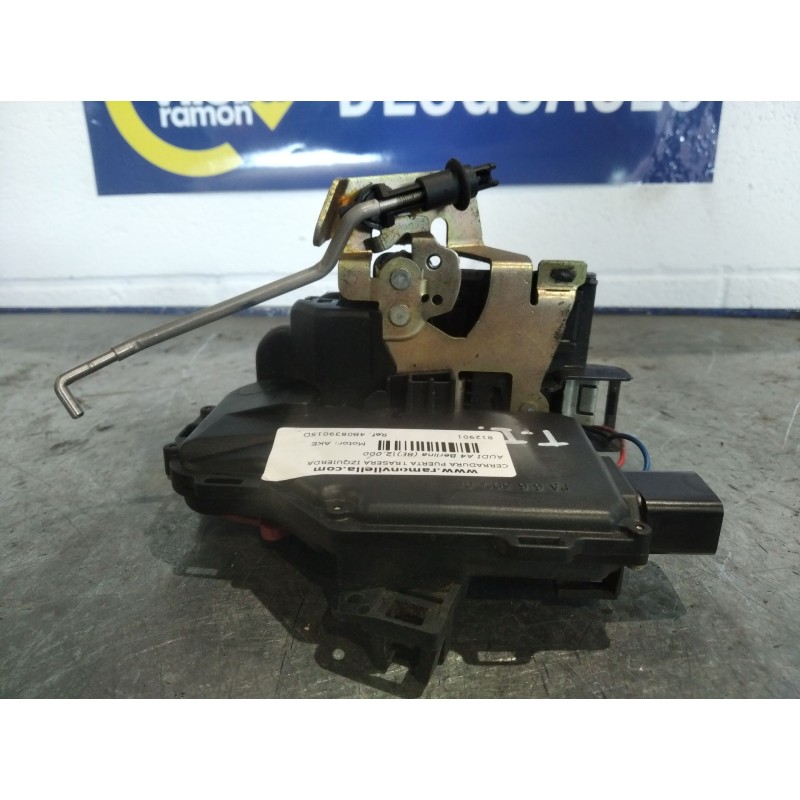 Recambio de cerradura puerta trasera izquierda para audi a4 berlina (8e) 2.5 tdi quattro (132kw) referencia OEM IAM 4B0839015D  