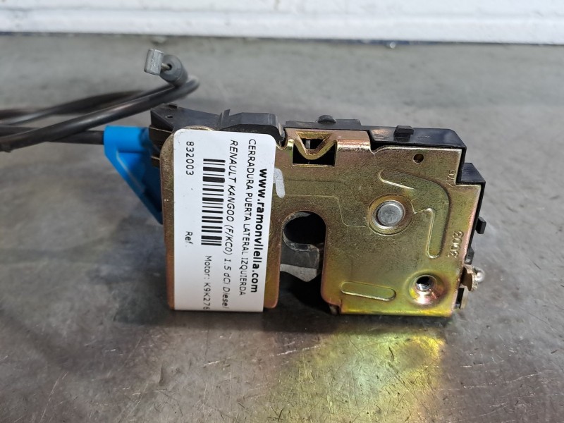 Recambio de cerradura puerta lateral izquierda para renault kangoo (f/kc0) 1.5 dci diesel | 0.03 - ... 1.5 dci diesel | 0.03 - .