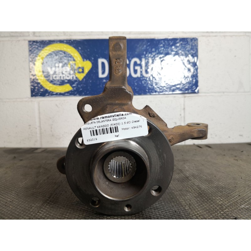 Recambio de mangueta delantera izquierda para renault kangoo (f/kc0) 1.5 dci diesel | 0.03 - ... 1.5 dci diesel | 0.03 - ... ref