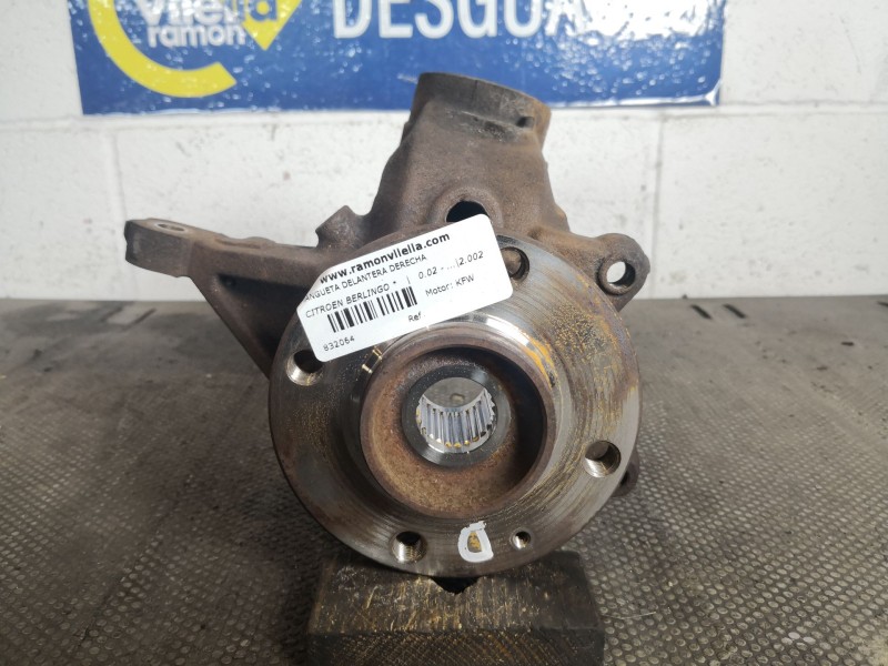 Recambio de mangueta delantera derecha para citroen berlingo  | 0.02 - ...  | 0.02 - ... referencia OEM IAM    Recambio de mangueta delantera derecha para citroen berlingo  | 0.02 - ...  | 0.02 - ... referencia OEM IAM