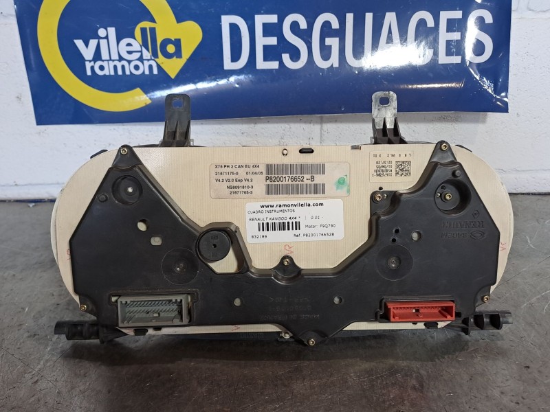 Recambio de cuadro instrumentos para renault kangoo 4x4  | 0.01 - ...  | 0.01 - ... referencia OEM IAM P8200176652B NS80918103 2