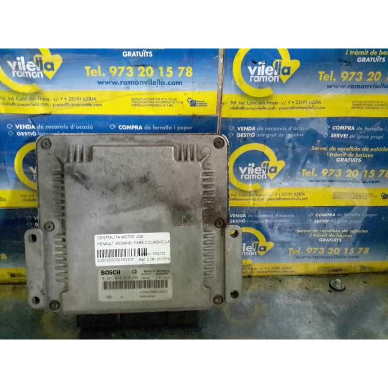 Recambio de centralita motor uce para renault megane i fase 2 classic (la..) 1.9 dci diesel cat | 0.97 - 0.03 1.9 dci diesel cat