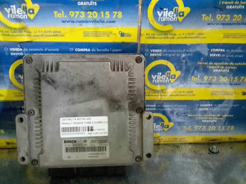 Recambio de centralita motor uce para renault megane i fase 2 classic (la..) 1.9 dci diesel cat | 0.97 - 0.03 1.9 dci diesel cat