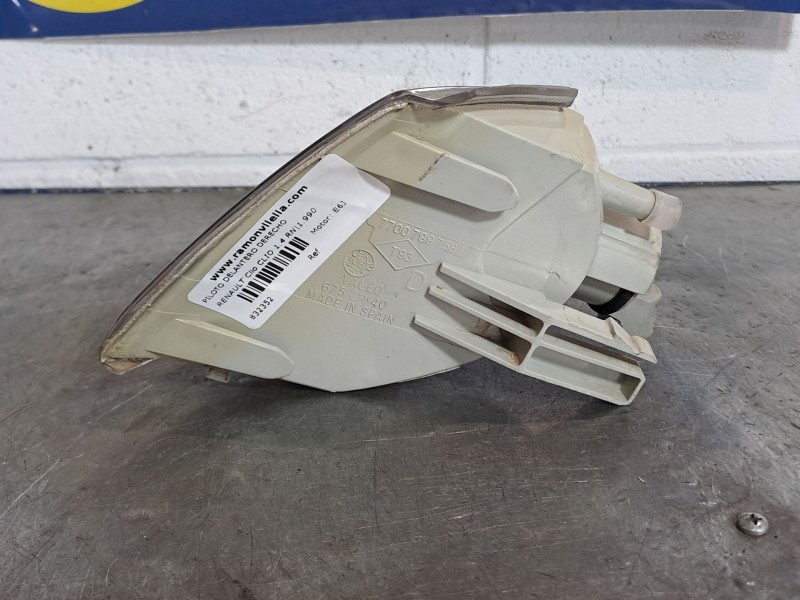 Recambio de piloto delantero derecho para renault clio clio 1.4 rn referencia OEM IAM 7701349982 67622405 