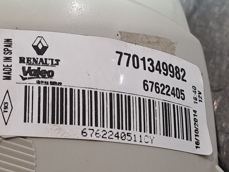 Recambio de piloto delantero derecho para renault clio clio 1.4 rn referencia OEM IAM 7701349982 67622405 