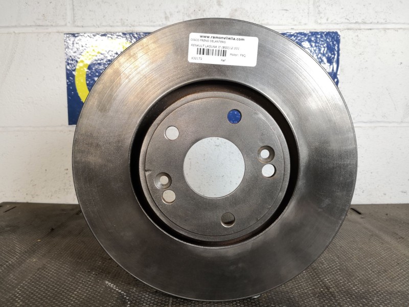 Recambio de disco freno delantero para renault laguna ii (bg0) 1.9 dci diesel referencia OEM IAM   