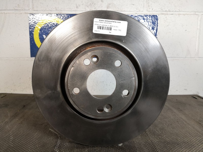 Recambio de disco freno delantero para renault laguna ii (bg0) 1.9 dci diesel referencia OEM IAM   