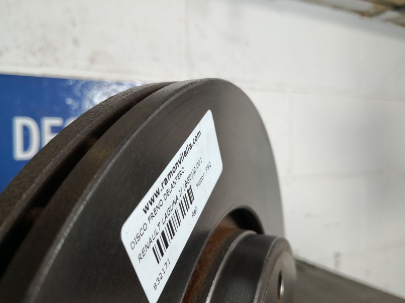 Recambio de disco freno delantero para renault laguna ii (bg0) 1.9 dci diesel referencia OEM IAM   