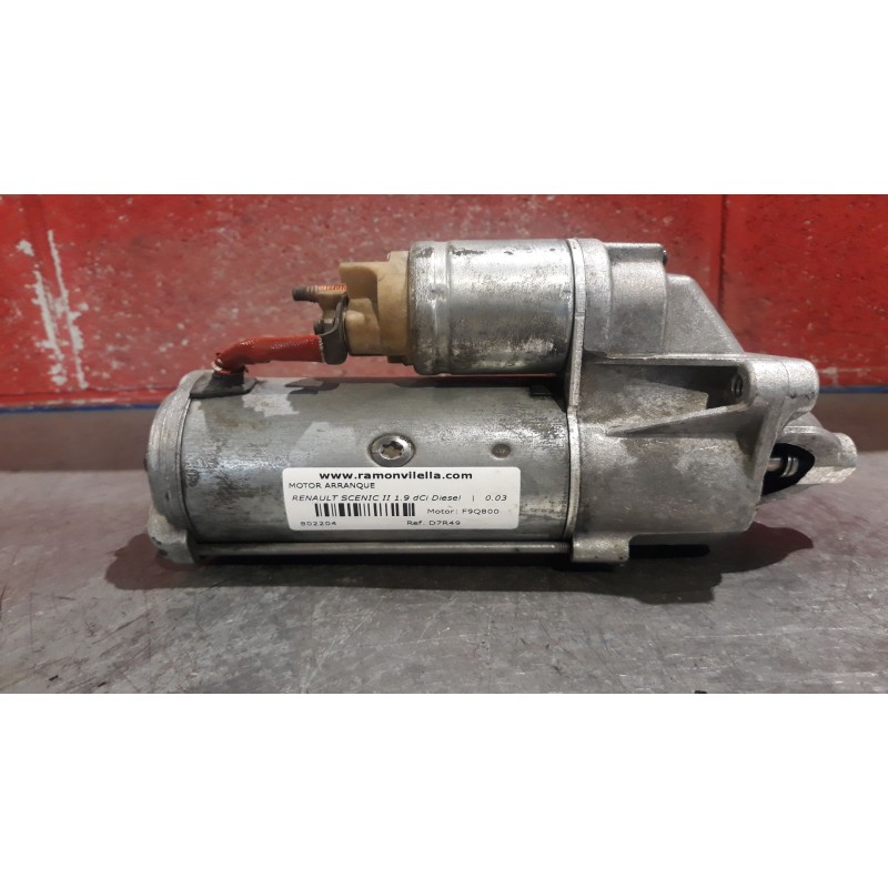 Recambio de motor arranque para renault scenic ii 1.9 dci diesel | 0.03 - ... 1.9 dci diesel | 0.03 - ... referencia OEM IAM D7R