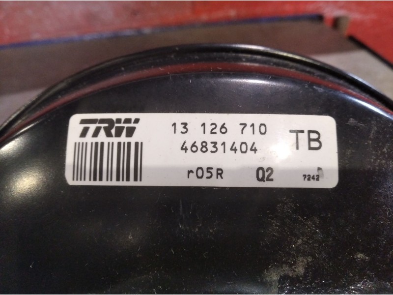 Recambio de servofreno para opel vectra c berlina comfort | 02.02 - 12.05 comfort | 02.02 - 12.05 referencia OEM IAM 13126710TB 