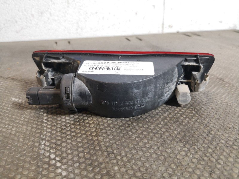 Recambio de faro antiniebla trasero derecho para nissan qashqai (j10)  | 0.07 - ...  | 0.07 - ... referencia OEM IAM 26580JD00B 