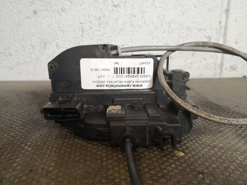 Recambio de cerradura puerta delantera derecha para nissan qashqai (j10)  | 0.07 - ...  | 0.07 - ... referencia OEM IAM    Recambio de cerradura puerta delantera derecha para nissan qashqai (j10)  | 0.07 - ...  | 0.07 - ... referencia OEM IAM