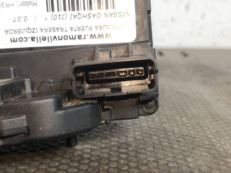 Recambio de cerradura puerta trasera izquierda para nissan qashqai (j10)  | 0.07 - ...  | 0.07 - ... referencia OEM IAM    Recambio de cerradura puerta trasera izquierda para nissan qashqai (j10)  | 0.07 - ...  | 0.07 - ... referencia OEM IAM