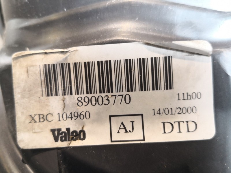 Recambio de faro derecho para rover serie 25 (rf) 1.1 referencia OEM IAM 89003770  