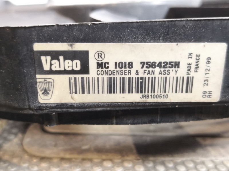 Recambio de electroventilador para rover serie 25 (rf) 1.1 referencia OEM IAM JRB100510 MC1018 756425H