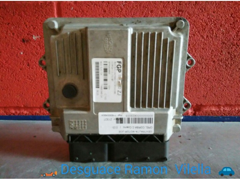 Recambio de centralita motor uce para opel corsa c cosmo | 0.03 - ... cosmo | 0.03 - ... referencia OEM IAM 7160004904 55196352Z
