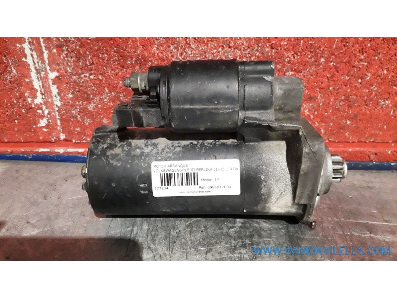 Recambio de motor arranque para volkswagen golf iii berlina (1h1) 1.9 diesel | 0.91 - ... 1.9 diesel | 0.91 - ... referencia OEM