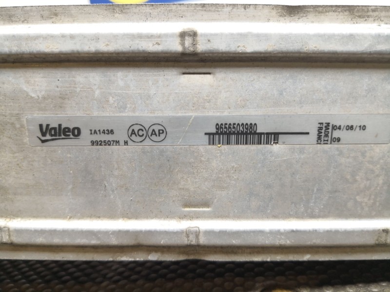 Recambio de intercooler para citroen c4 berlina 1.6 16v hdi referencia OEM IAM   