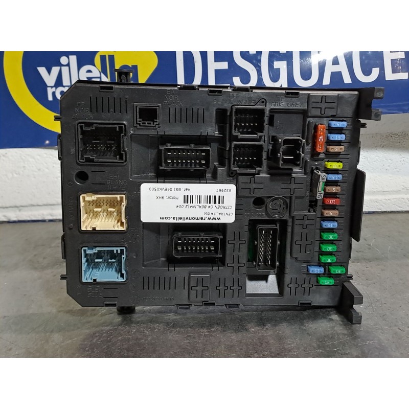 Recambio de centralita bsi para citroen c4 berlina 1.6 16v hdi referencia OEM IAM BSI04EVK0500 9664059180 20977771