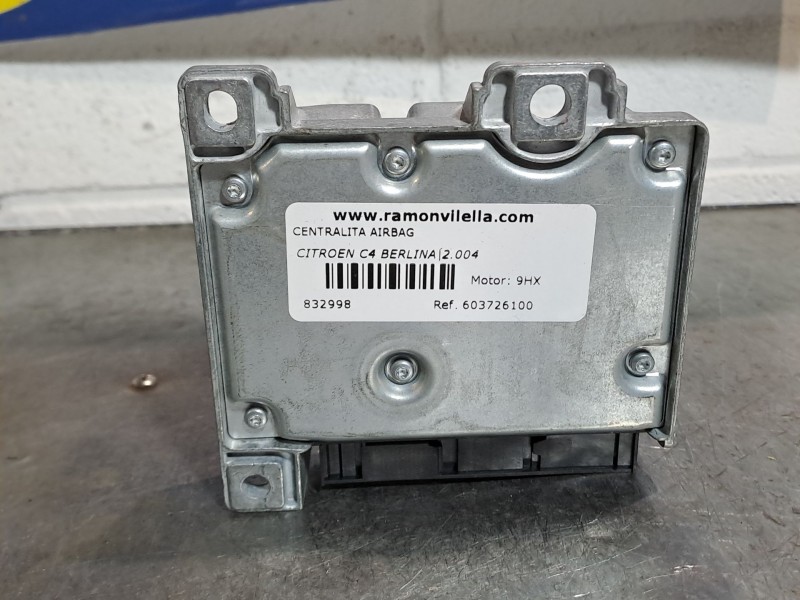 Recambio de centralita airbag para citroen c4 berlina 1.6 16v hdi referencia OEM IAM 603726100 967358180 