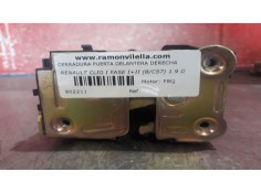Recambio de cerradura puerta delantera derecha para renault clio i fase i+ii (b/c57) 1.9 d rn (b / c 57 l) | 01.91 - 12.98 1.9 d