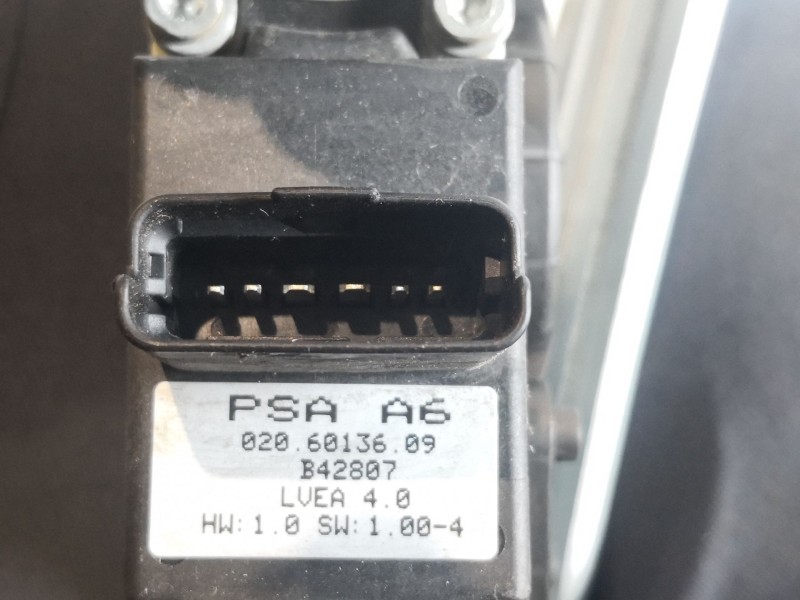 Recambio de elevalunas delantero izquierdo para citroen c2 referencia OEM IAM 0206013609  