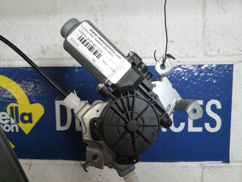 Recambio de elevalunas trasero izquierdo para nissan qashqai (j10)  | 0.07 - ...  | 0.07 - ... referencia OEM IAM    Recambio de elevalunas trasero izquierdo para nissan qashqai (j10)  | 0.07 - ...  | 0.07 - ... referencia OEM IAM