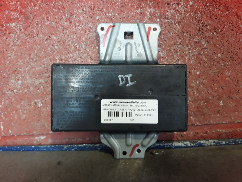 Recambio de airbag lateral delantero izquierdo para mercedes clase c (w202) berlina 180 (202.018) referencia OEM IAM   